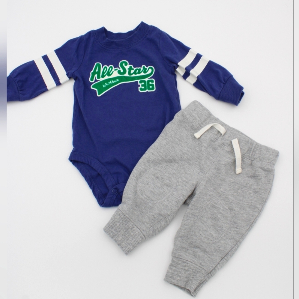 4pc Baby Boy Bundle – Size 3 Months - Picture 3 of 6